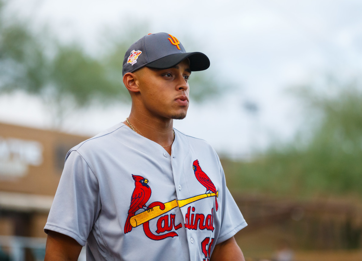 Former Cardinals and Blue Jays reliever - and new Giants starter - Jordan Hicks. (2023)